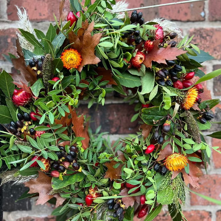 Autumn Door Wreath