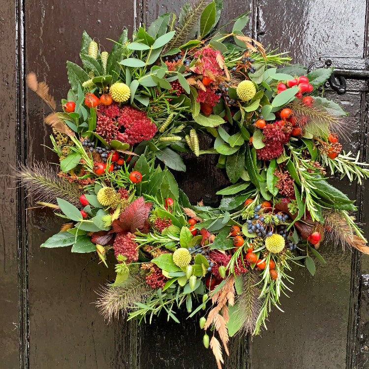Autumn Door Wreath