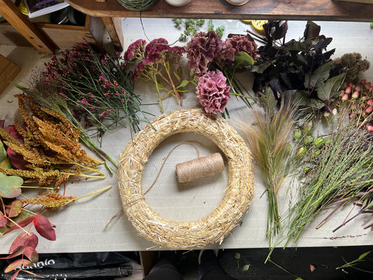 Autumn Door Wreath Workshop