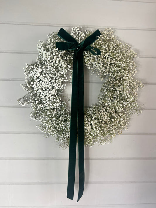 Gypsophilia Door Wreath Workshop