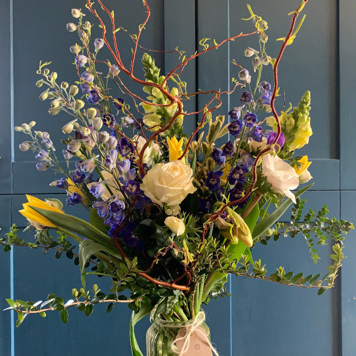 Mothers Day Flowers in a Vase