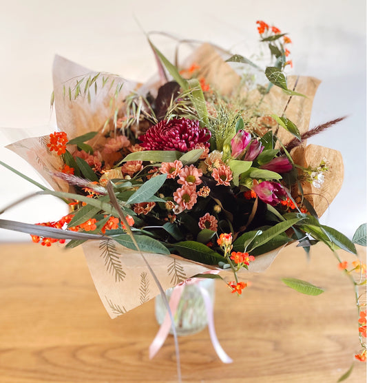 A bouquet of flowers for Autumn