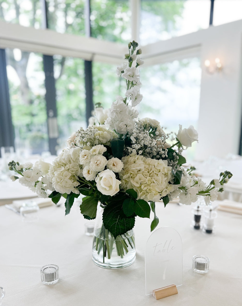 Table Flowers in a Vase