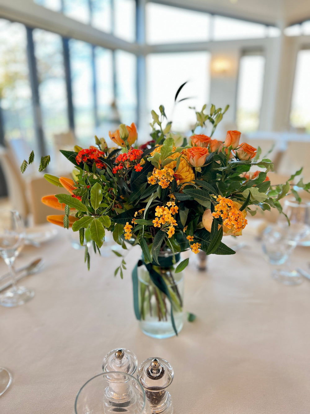 Table Flowers in a Vase