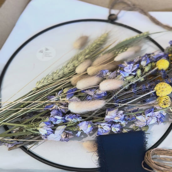 wreath making kit in its box